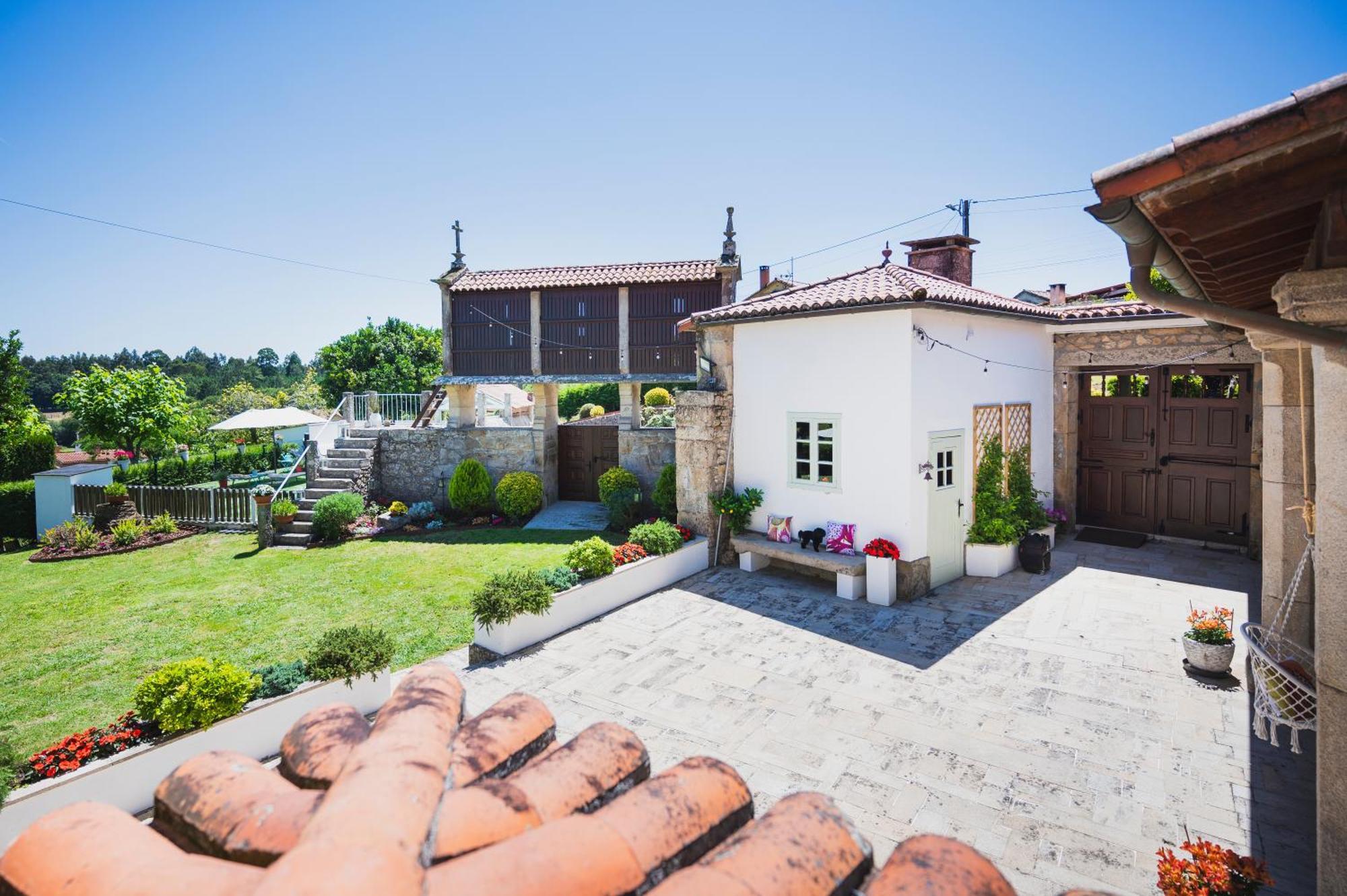 La Casa De Los Barbazanes Brion Kültér fotó